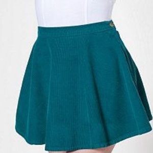 American Apparel High waisted corduroy skirt
